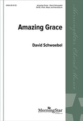 Amazing Grace SATB choral sheet music cover